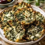 Mediterranean Spinach and Feta Crisps