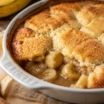 Southern banana cobbler