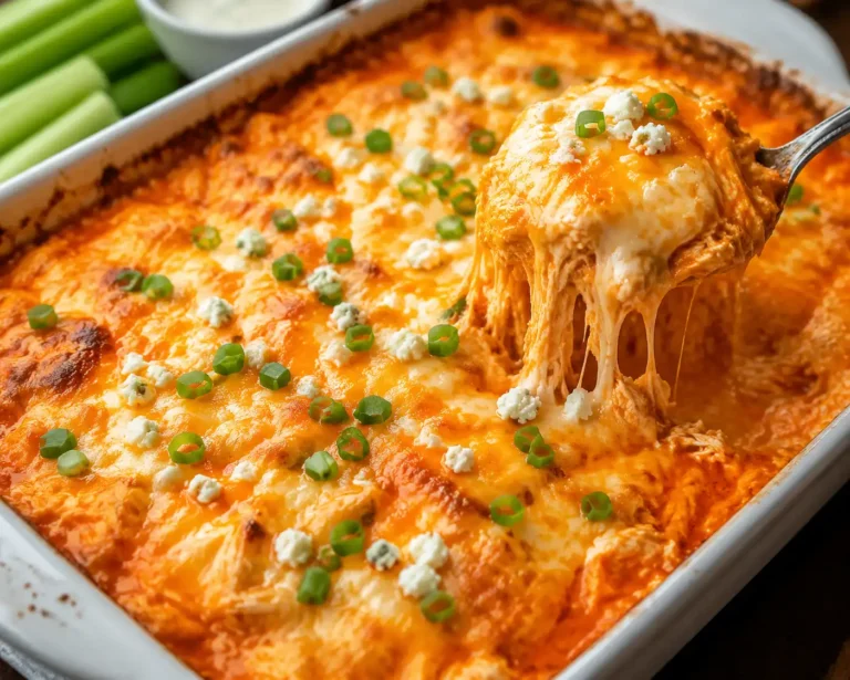 Ultimate Creamy Cheesy Buffalo Chicken Bake: The Best Spicy Comfort Food Delight!