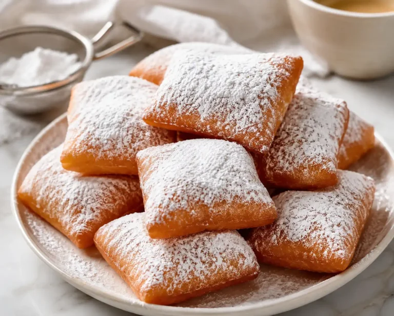 Vanilla french beignets
